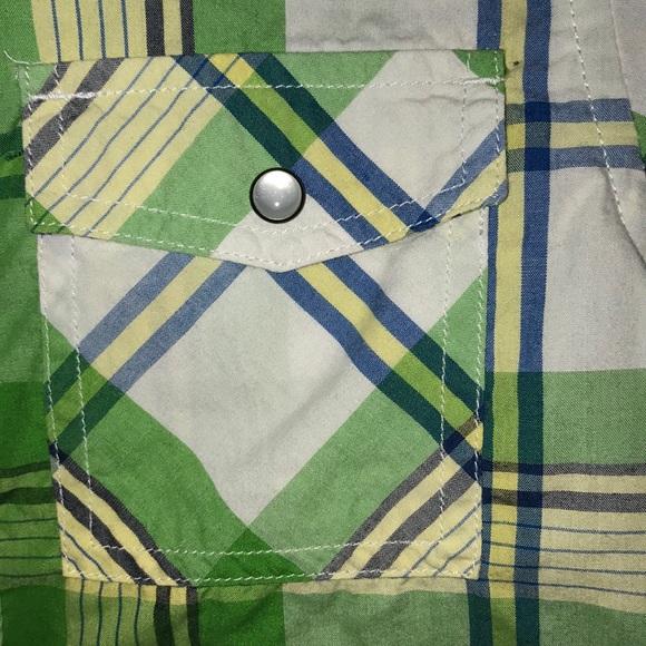 Young boy’s western style plaid shirt - Picture 3 of 4